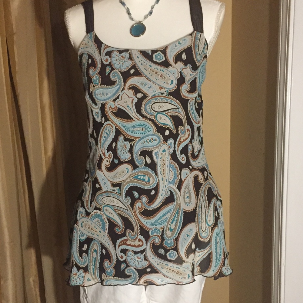 Tailor B Moss summer A-line blouse